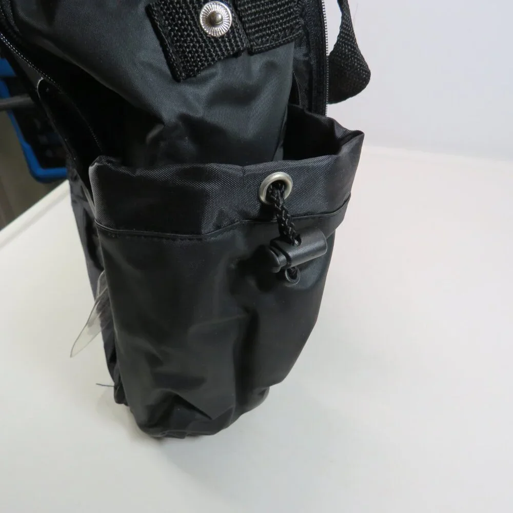 Diaper Bag Black New w/o Tags Water Resistant Hand & Shoulder Strap